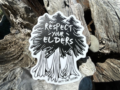 Respect Your Elders Sticker